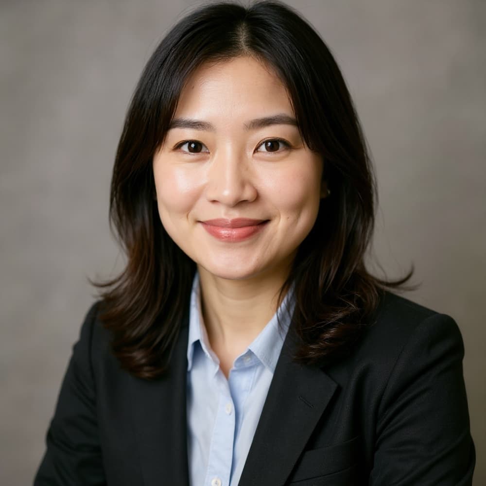女性 フォーマル AIプロフィール写真